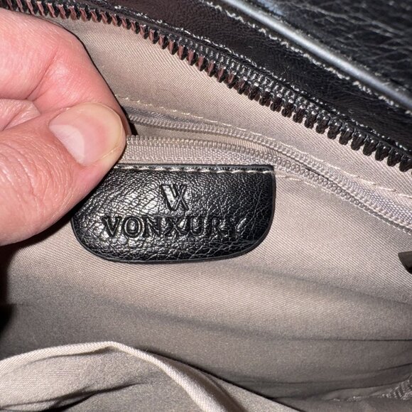 VONXURY Black Mini Backpack - Picture 4 of 6